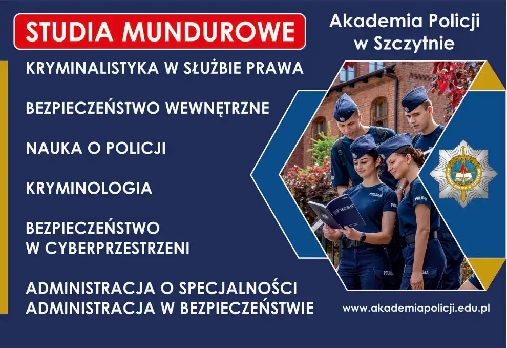 kierunki studi&oacute;w policja